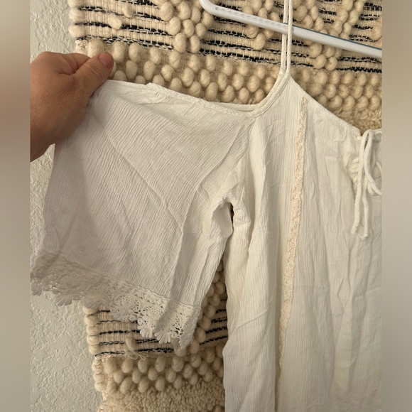 Freebird white boho top size small - Picture 4 of 5
